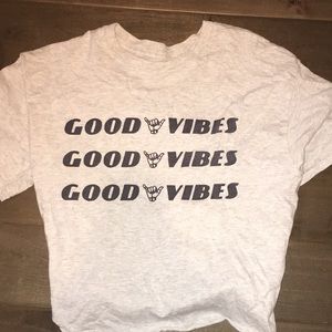 brandy meilvile “good vibes” shirt.